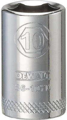 DeWalt DWMT86108OSP Metric Shallow Socket, 6-Point, 1/4 In. Drive, 11mm