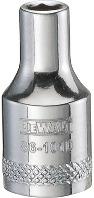 DeWalt DWMT86101OSP Metric Shallow Socket, 6-Point, 1/4 In. Drive, 4mm