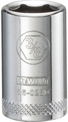 DeWalt DWMT86028OSP Socket, Shallow, 6-Point, 3/8 In., 1/4 In. Drive