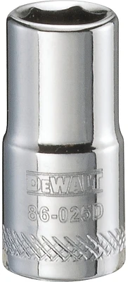 DeWalt DWMT86025OSP SAE Socket, Shallow, 6-Point, 9/32 In., 1/4 In. Drive