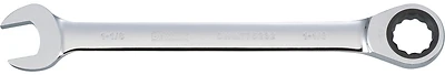 DeWalt Combination Wrench, SAE, 1-1/8 In., Chrome, 14-1/8 In.