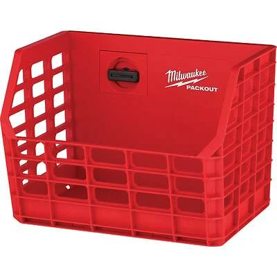 Milwaukee 48-22-8342 Packout Compact Wall Basket, 20 Lb. Capacity, Red