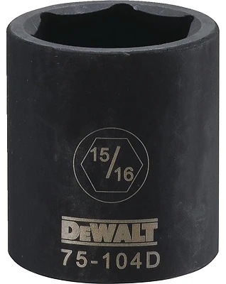 DeWalt DWMT75104OSP Deep Impact Socket, 15/16 In., 1/2 In. Drive, 6-Point
