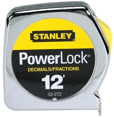 Powerlock 12 Ft. Fractional/decimal Engineer's Tape Measure 33-272