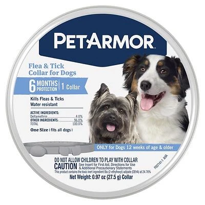 PetArmor 05190 Flea & Tick Dog Collar, One-Size-Fits-All