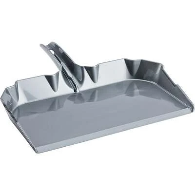 High Power 18.13 In. Gray Poly Industrial Grade Dust Pan Model 581
