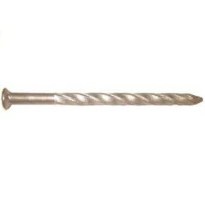 Siding Nails, Small Head, Spiral Shank, 10D, 3 In., 1 Lb.