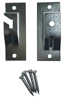 Friedland 163-1PR Adjustable Inside Roller Shade Bracket, Zinc, 1 Pair