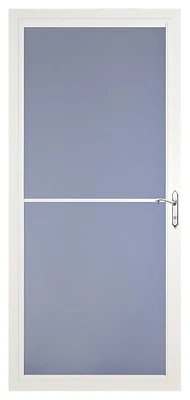 Retractable Screen Away Storm Door, White, 36 x 81-In.