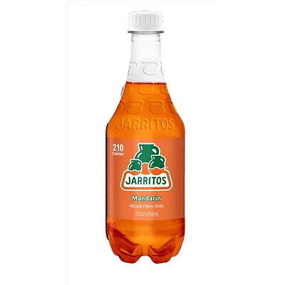 Jarritos 15501 Mandarin Soda, 17.7 oz.