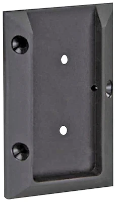 Black Plastic Rail Bracket (2-pack) Model 74834 With Stainless Steel Screws