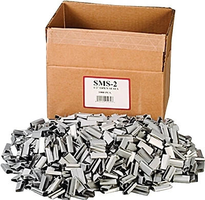 Metal Seals For Plastic Strapping, 1/2-In., 1000-Ct.
