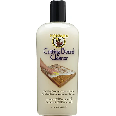 Howard CBC012 Cutting Board Cleaner, 12 Oz, Lemon Oil & Coconut Soap