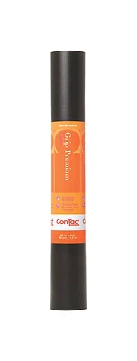 Shelf Liner, Non-Adhesive Grip, Black, 18-In. x 4-Ft.