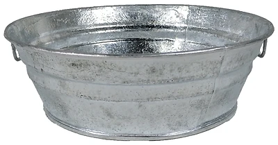 Flat Steel Tub, 2-Qt.