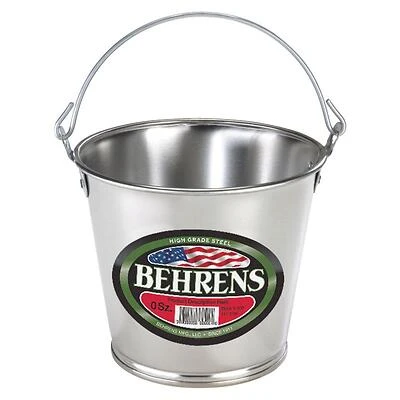 Galvanized Steel Water Pail, 2-Qt.