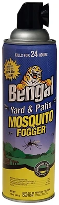 Yard & Patio Fogger Insect Killer - 17 Oz. Aerosol Spray With Permethrin