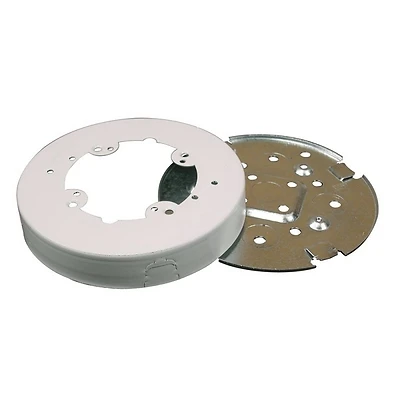 Metal Fan Box, White