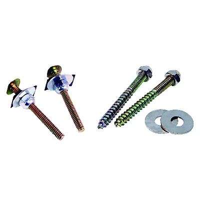 Universal Toilet Bolt And Screw Set - Stainless Steel Construction