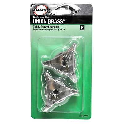 Chrome Tub And Shower Faucet Handles For Union Brass - Model 9d00088752