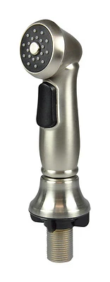 Universal Brushed Nickel Kitchen Faucet Sprayer With High Pressure Flow Rate