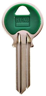 Hy-Ko 13005Y1 Key Blank, Brass/Plastic, Nickel, for Yale Locks