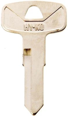 Hy-Ko 11010YH38 Motorcycle Key Blank, Brass, Nickel, Yamaha