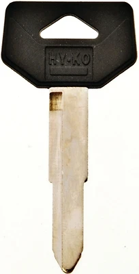 Hy-Ko 12005TR33 Automotive Key Blank, Brass/Plastic, Toyota, 2.5 In