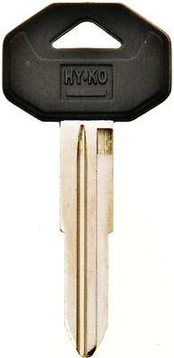 Hy-Ko 12005MIT1 Automotive Key Blank, Brass/Plastic, Nickel, Mitsubishi