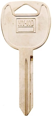 Hy-Ko 11010B102 Double Sided Automotive Key Blank, Brass, GM Vehicles