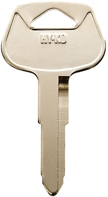 Hy-Ko 11010DC1 Automotive Key Blank, Brass, Double Sided