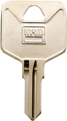 Hy-Ko 11010FIC1 Brass Key Blank, Double Sided, For Fastec Locks