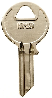 Hy-Ko 11010AB1 Key Blank, Brass and Nickel, For Abus Padlocks