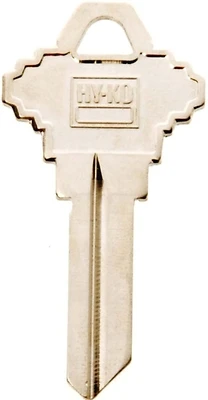 Hy-Ko 11005SC8 Brass Key Blank For Schlage Locks