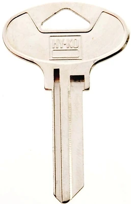 Hy-Ko 11010KW5 Key Blank, Nickel-Plated Brass, For Kwikset Locks