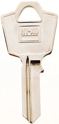 Hy-Ko 11010ES9 Automotive Key Blank, Brass, Nickel, ESP Locks