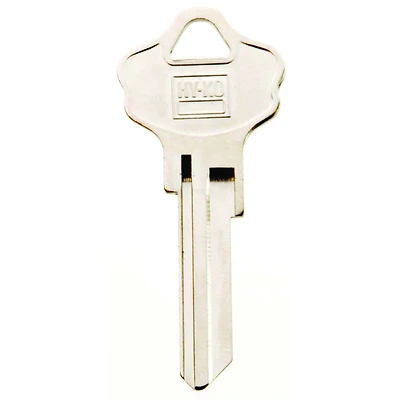 Hy-Ko 11010KW10 Brass Key Blank, Kwikset KW10 Profile