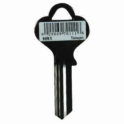 Hy-Ko 11010HR1 Key Blank, Nickel-Plated Brass, Harloc and Tesa Locks
