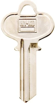Hy-Ko 11010DE5 Key Blank, Brass Nickel, Dexter Cabinet and House Locks