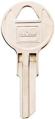 Hy-Ko 11010CG22 Brass Key Blank, Single-Sided, Chicago Cabinet Locks