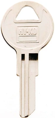 Hy-Ko 11010CG16 Key Blank, Brass/Nickel, Chicago Cabinet Locks
