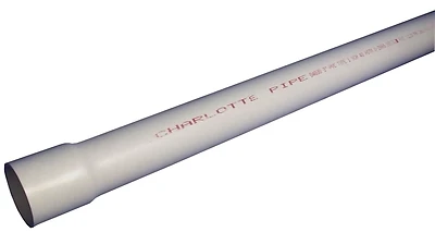 1-1/2" X 20' Schedule 40 Pvc Pipe With Bell End For Pressure And Dwv Applications