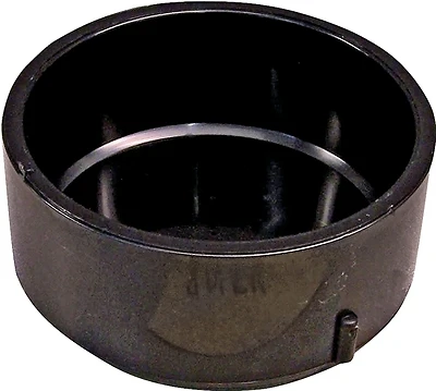 4 Inch Abs Cap Hub, Schedule 40, Black, Model 103084sbc