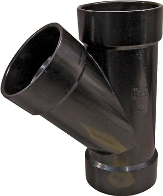 1-1/2 Inch Abs Wye Drain Waste Vent Pipe - Model 102301lbc