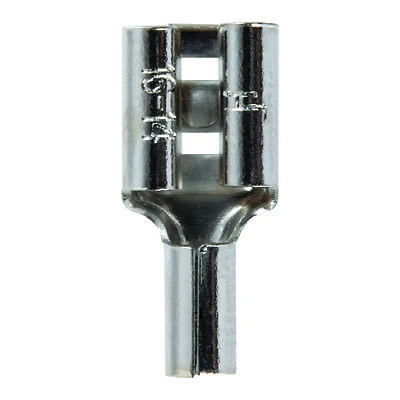16-14 Ga. Insulated Wire Female Disconnect Terminals, Silver, 5 Pk, Model 60938