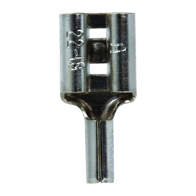 22-18 Ga. Insulated Wire Female Disconnect Terminals, Silver, 5 Pk, Model 60937