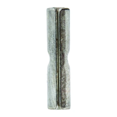22-18 Ga. Uninsulated Wire Terminal Butt Splice Connector Silver 5 Pk
