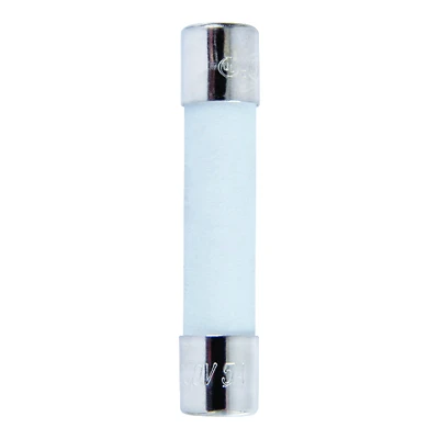 Abc 5 Amps 250v Fast Acting Ceramic Fuse 2 Pk, 1/4" X 1-1/4"