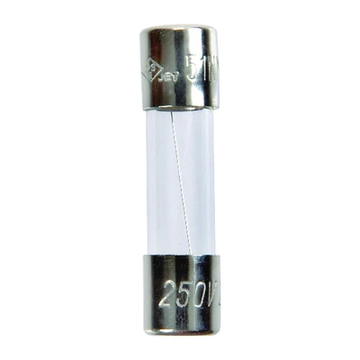 Gma 2.5 Amps 250v Fast Acting Glass Fuse 2 Pk, 5mm X 20mm