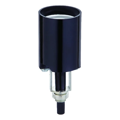 Jandorf 60536 Phenolic Bottom Turn Knob Lamp Socket, 660W, 250V